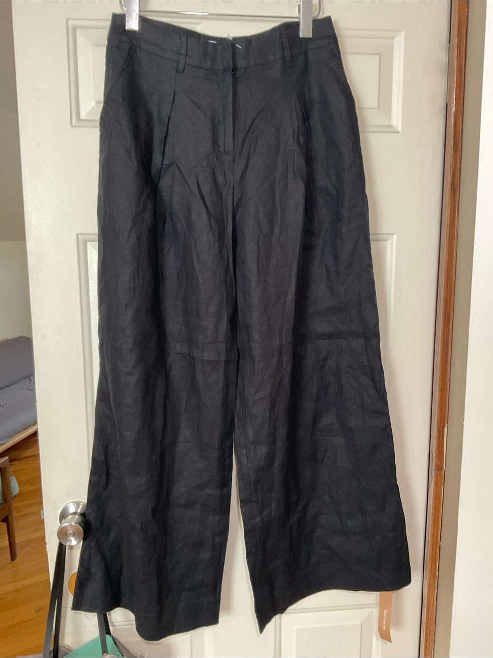 REFORMATION pants. Wide leg cropped 

31.0  inseam,